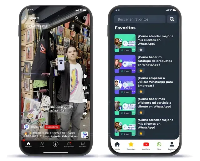 Caption: Pymental 2.0 is a reimagined e-learning platform focused on relatable peer-to-peer micro-content for artisans in Mexico. Images courtesy of FUNDES.