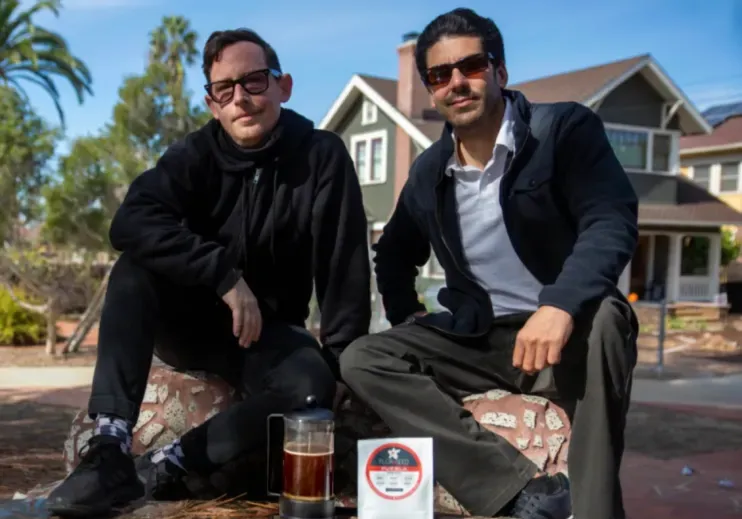 Yan Yanez and Leo Nunez, the co-founders of Flor and Seed Coffee Roasters.