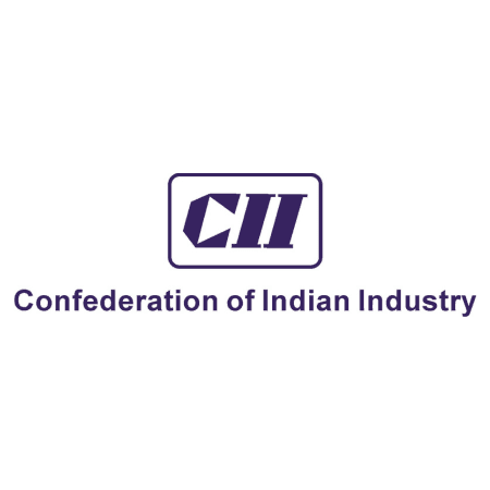 The logo for the Confederation of Indian Industry (CII) in purple on a white background.