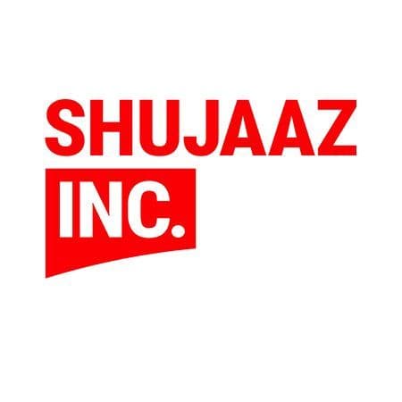 Shujaaz Inc. logo with bold red text and a red rectangular graphic containing 'INC.'.