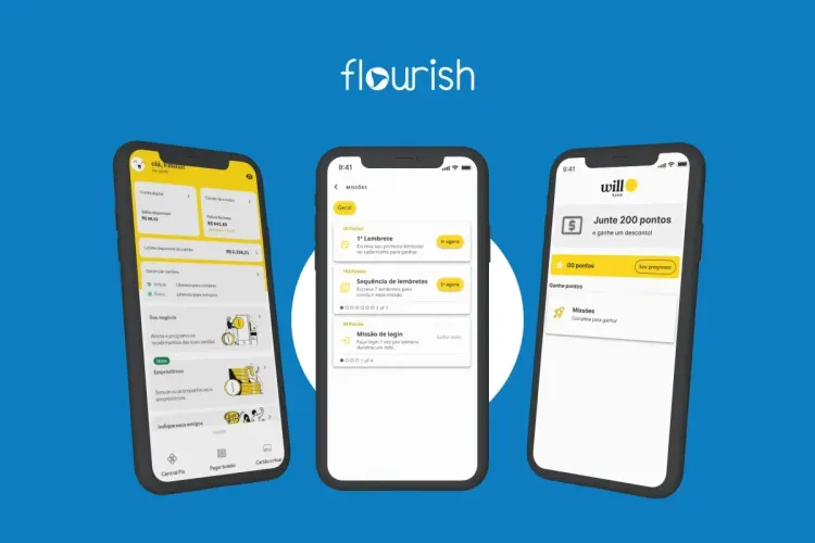 will bank used Flourish Fi’s “Missions” module to incentivize the adoption of a new feature for micro-entrepreneurs, called “Caderninho” (“little notebook”).