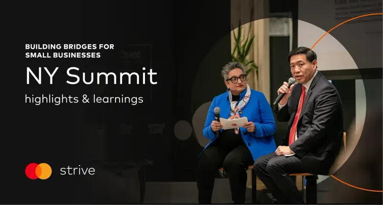 From left to right: Shamina Singh and Kevin Kim.