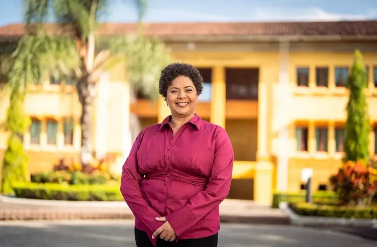 Angélica Luciano Ferdinand was among fifty small business owners selected to participate in an immersive boot camp in Costa Rica. Courtesy of INCAE.