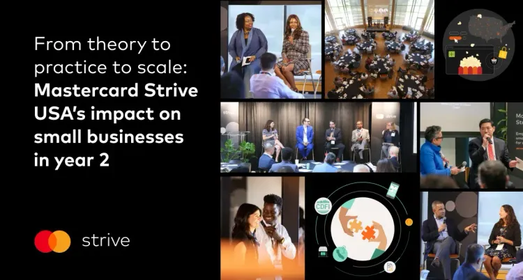 From theory to practice to scale: Mastercard Strive USA’s impact on small businesses in year 2