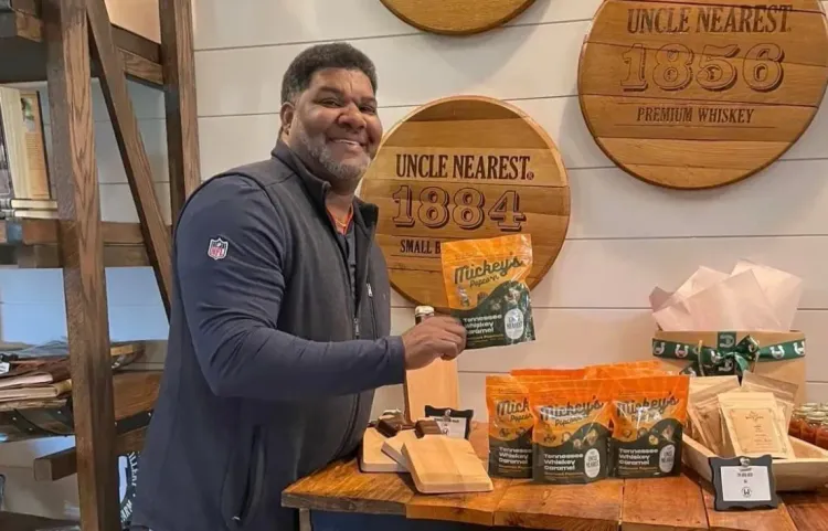 Kenneth Mickey, co-owner of Mickey’s Popcorn.